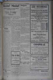 Página do jornal O Nordeste de maio de 1932