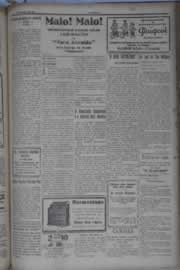 Página do jornal O Nordeste de maio de 1932
