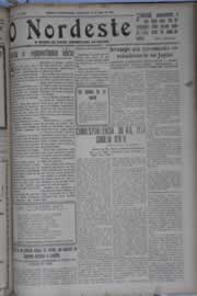 Página do jornal O Nordeste de maio de 1932