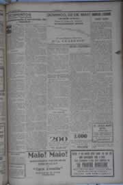 Página do jornal O Nordeste de maio de 1932