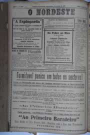 Página do jornal O Nordeste de junho de 1932