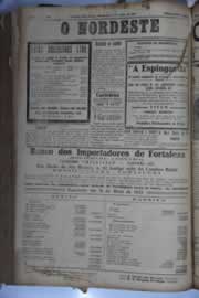 Página do jornal O Nordeste de junho de 1932