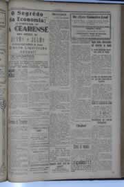 Página do jornal O Nordeste de junho de 1932