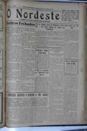 Página do jornal O Nordeste de junho de 1932
