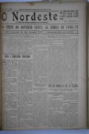 Página do jornal O Nordeste de julho de 1932