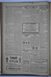 Página do jornal O Nordeste de julho de 1932