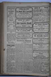 Página do jornal O Nordeste de agosto de 1932