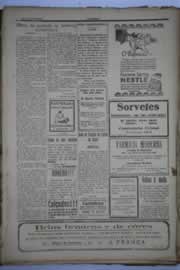 Página do jornal O Nordeste de agosto de 1932