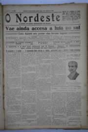 Página do jornal O Nordeste de agosto de 1932