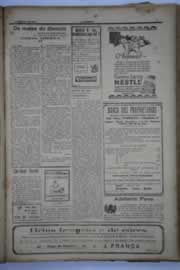 Página do jornal O Nordeste de agosto de 1932