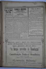 Página do jornal O Nordeste de agosto de 1932