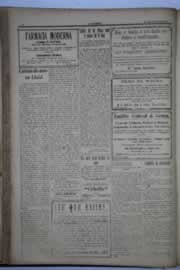Página do jornal O Nordeste de agosto de 1932