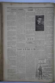 Página do jornal O Nordeste de agosto de 1932