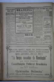 Página do jornal O Nordeste de agosto de 1932