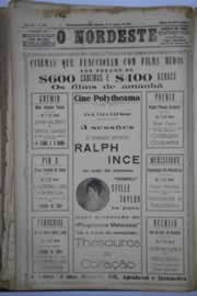 Página do jornal O Nordeste de agosto de 1932