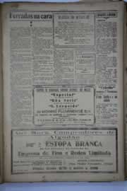 Página do jornal O Nordeste de agosto de 1932