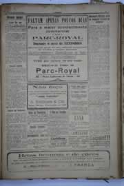 Página do jornal O Nordeste de agosto de 1932