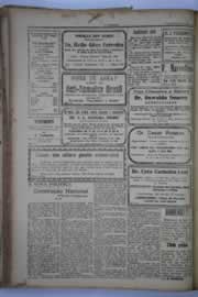 Página do jornal O Nordeste de setembro de 1932