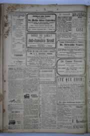 Página do jornal O Nordeste de setembro de 1932