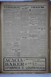 Página do jornal O Nordeste de setembro de 1932