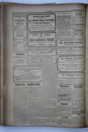 Página do jornal O Nordeste de setembro de 1932