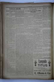 Página do jornal O Nordeste de setembro de 1932