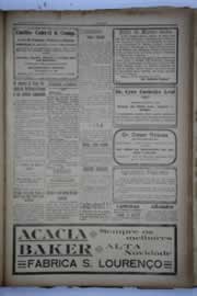 Página do jornal O Nordeste de setembro de 1932