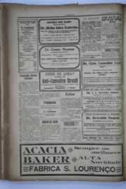 Página do jornal O Nordeste de setembro de 1932