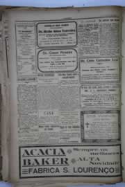 Página do jornal O Nordeste de outubro de 1932