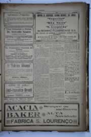 Página do jornal O Nordeste de outubro de 1932