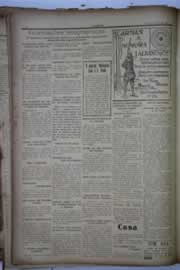 Página do jornal O Nordeste de outubro de 1932