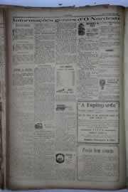 Página do jornal O Nordeste de outubro de 1932