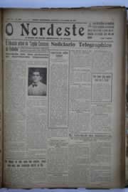 Página do jornal O Nordeste de outubro de 1932