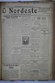 Página do jornal O Nordeste de outubro de 1932