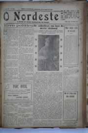 Página do jornal O Nordeste de outubro de 1932