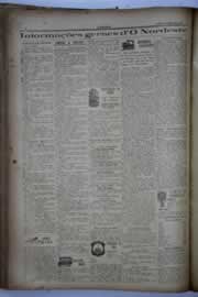 Página do jornal O Nordeste de outubro de 1932