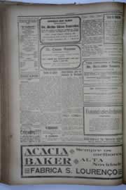 Página do jornal O Nordeste de outubro de 1932