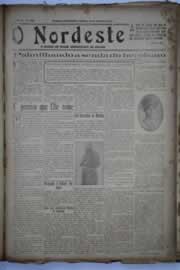 Página do jornal O Nordeste de outubro de 1932