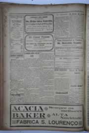 Página do jornal O Nordeste de outubro de 1932
