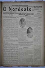 Página do jornal O Nordeste de outubro de 1932