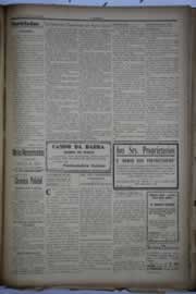Página do jornal O Nordeste de novembro de 1932