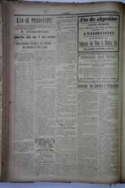 Página do jornal O Nordeste de novembro de 1932
