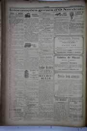 Página do jornal O Nordeste de dezembro de 1932