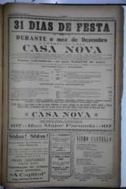 Página do jornal O Nordeste de dezembro de 1932