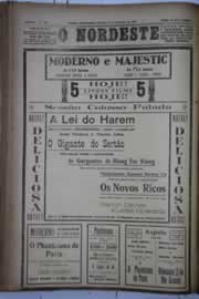 Página do jornal O Nordeste de dezembro de 1932