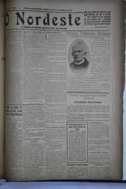 Página do jornal O Nordeste de dezembro de 1932