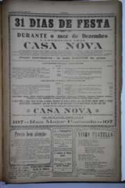 Página do jornal O Nordeste de dezembro de 1932