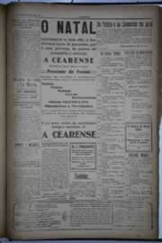 Página do jornal O Nordeste de dezembro de 1932