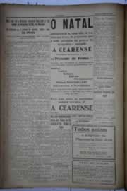 Página do jornal O Nordeste de dezembro de 1932