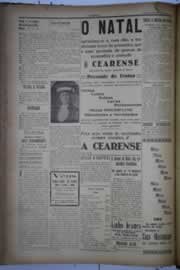 Página do jornal O Nordeste de dezembro de 1932